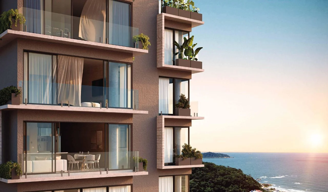 Apartamento Almar Residence na Praia do Quilombo, Penha