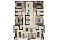 Foto de Apartamentos 2 Suítes Porto Belo